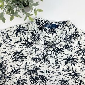 Polo by Ralph Lauren Hawaii T-Shirt Polo Vintage Size Large 100% Cotton